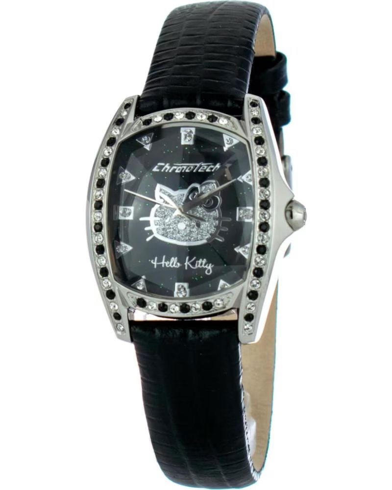 Reloj Chronotech CT7094SS-51 Negro para Niña Negro