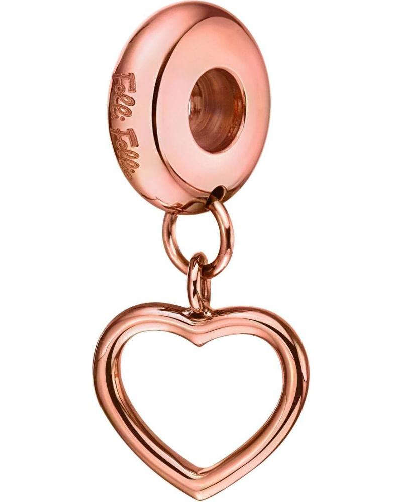 CHARM CORAZÓN FOLLI FOLLIE 1P16T013R ORO ROSA