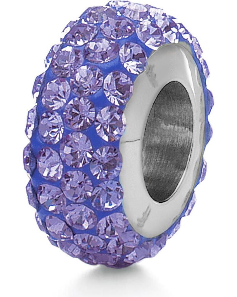 ABALORIO FOLLI FOLLIE PAVÉ LILA CON CRISTALES MODELO 3P0F024V