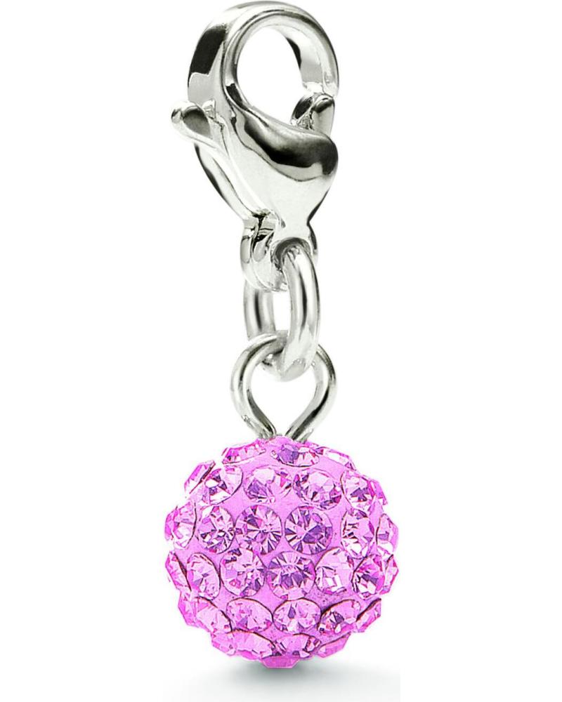 CHARM COLGANTE FOLLI FOLLIE BOLA ROSA PAVONADA MODELO 3P0F026P