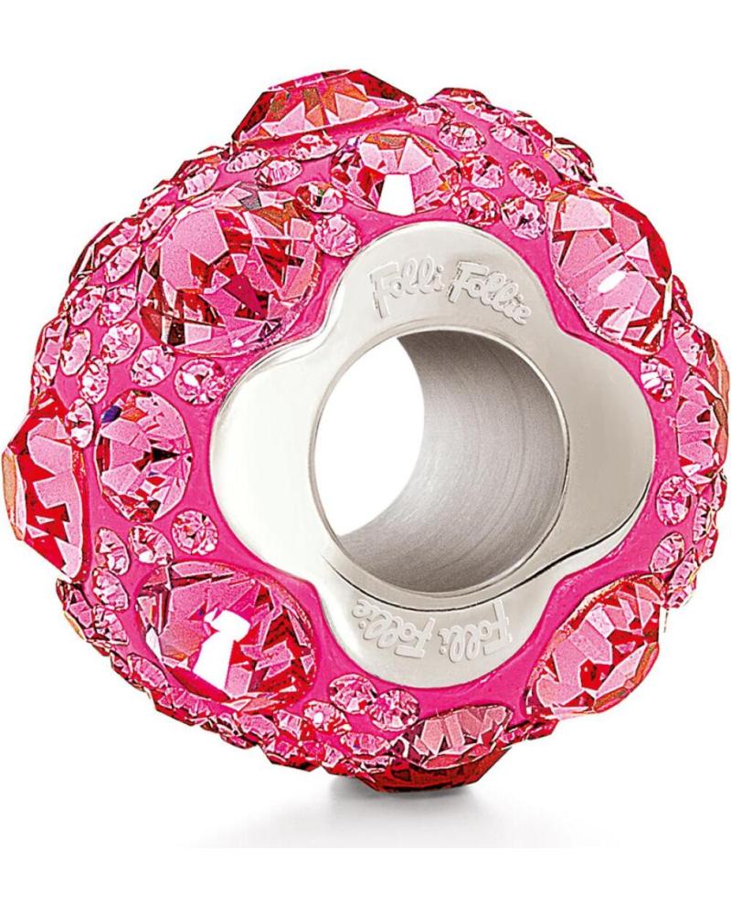 FOLLI FOLLIE ABALORIO 3P13F018D ROSA CON CIRCONITAS