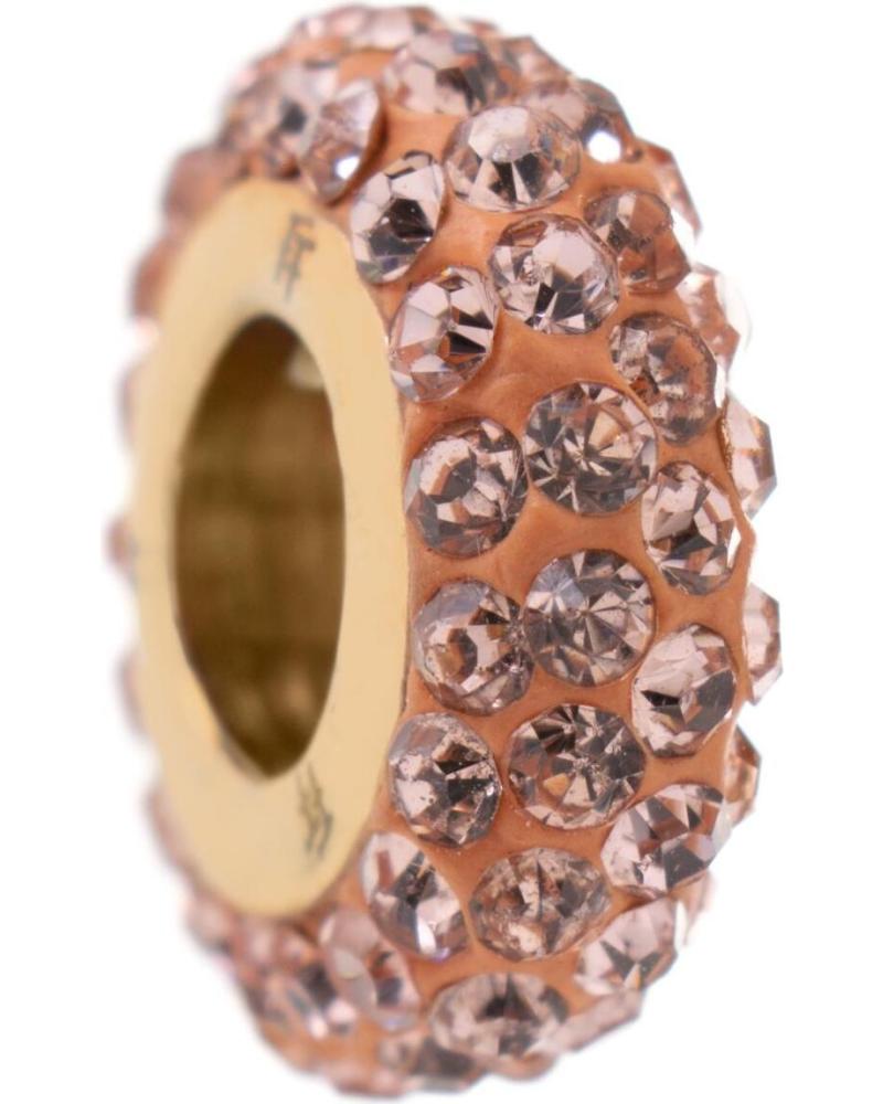 FOLLI FOLLIE 3P13T020RS CHARM CON CRISTALES ROSA DORADO