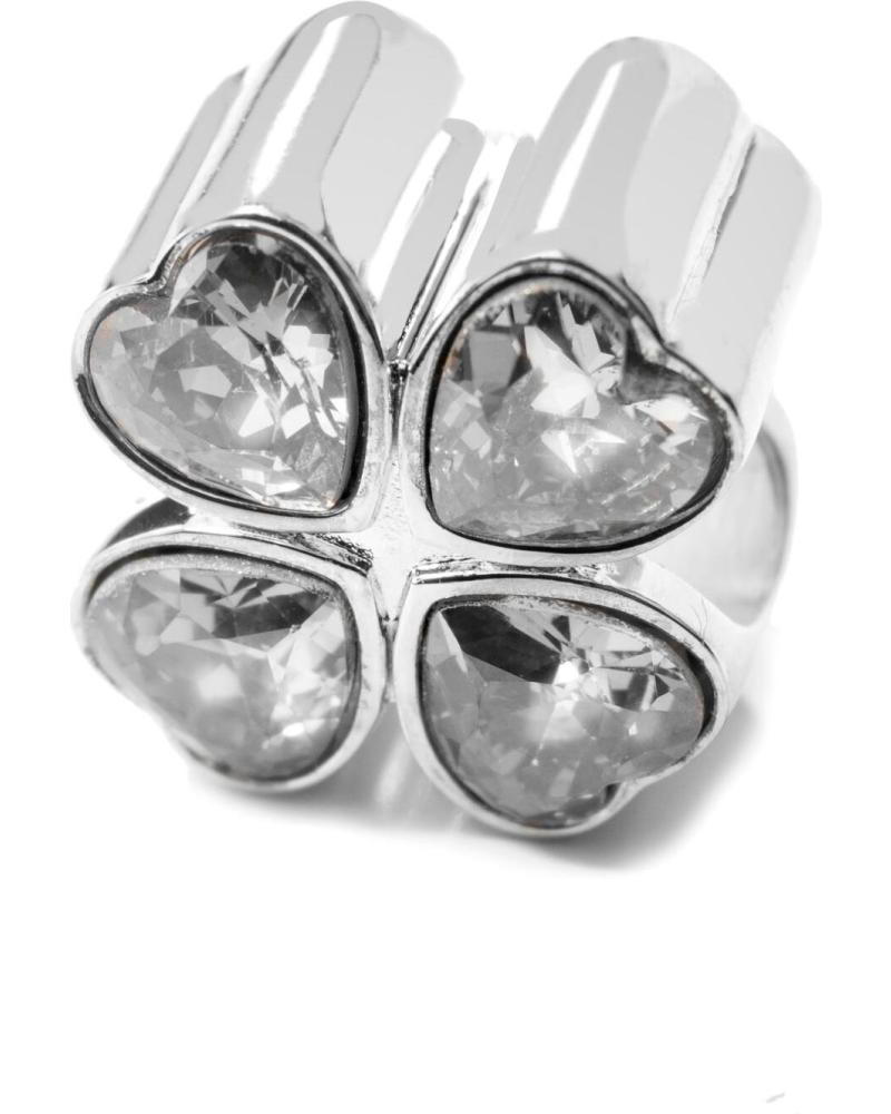 ANILLO FOLLI FOLLIE 3P16F009C CON CORAZONES PLATEADOS