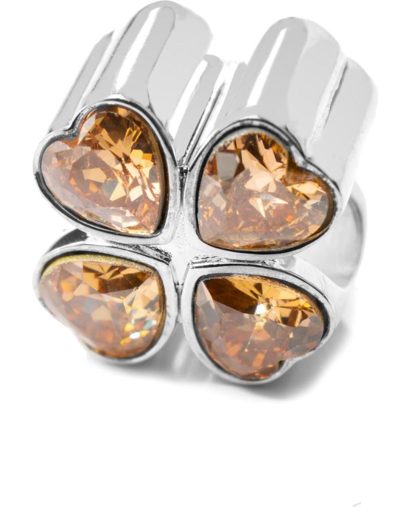 ANILLO FOLLI FOLLIE 3P16F009S CON CORAZONES DORADOS