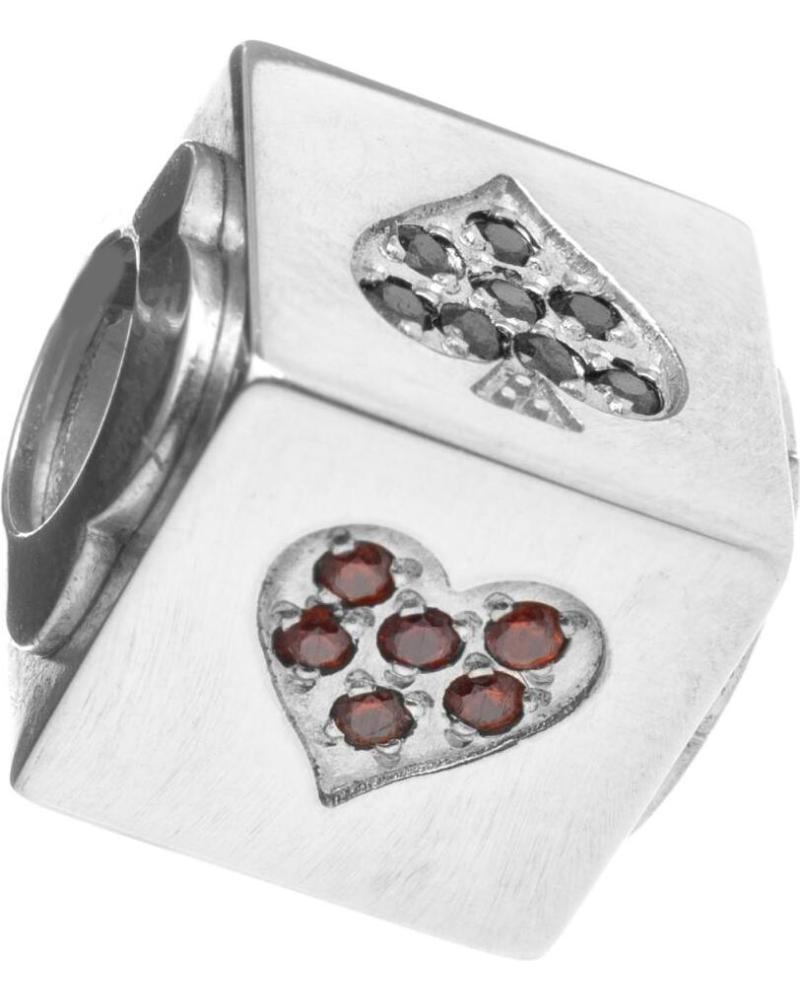 ABALORIO FOLLI FOLLIE CORAZÓN Y DIAMANTES 3P16F056KR