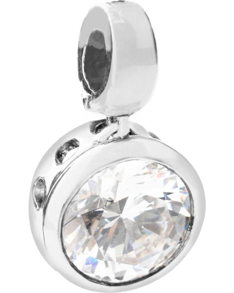 COLGANTE OVALADO FOLLI FOLLIE 3P8S104C CON CRISTAL BRILLANTE