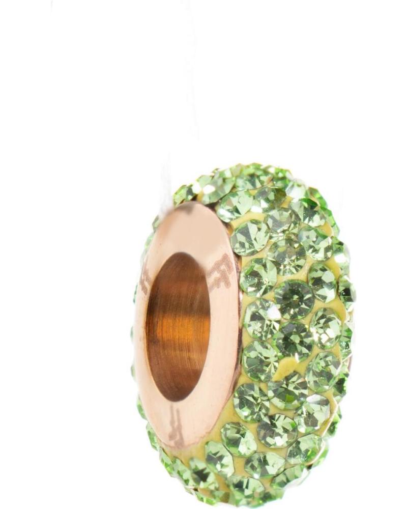 ABALORIO FOLLI FOLLIE 3POTO24RE CON CRISTALES VERDES Y TONO ROSA