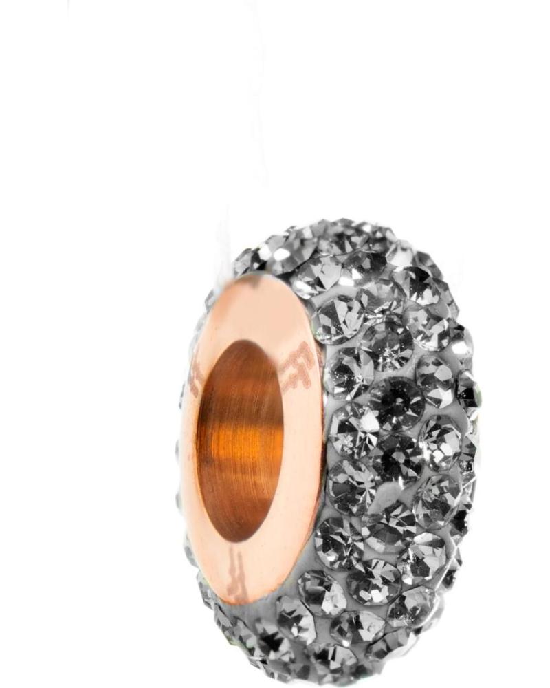 ABALORIO FOLLI FOLLIE 3POTO24RK CON CRISTALES PLATEADOS Y TONO ROSA