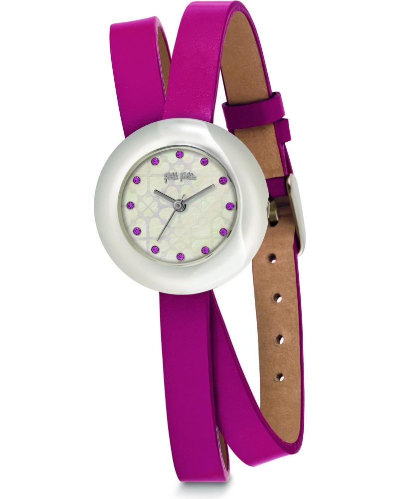 RELOJ FOLLI FOLLIE WF13F030SSP DOBLE VUELTA ROSA 28MM ROSA