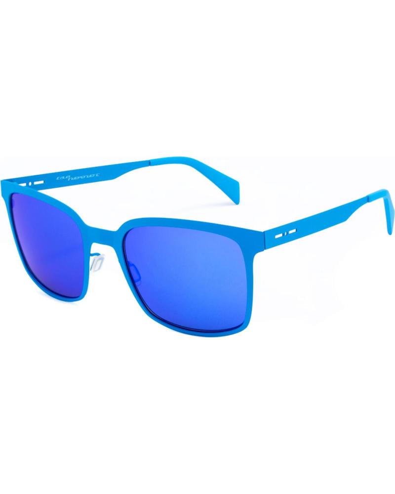 GAFAS DE SOL HOMBRE ITALIA INDEPENDENT 0500-027-000 RECTANGULARES AZULES VIBRANTES Ø 55 MM