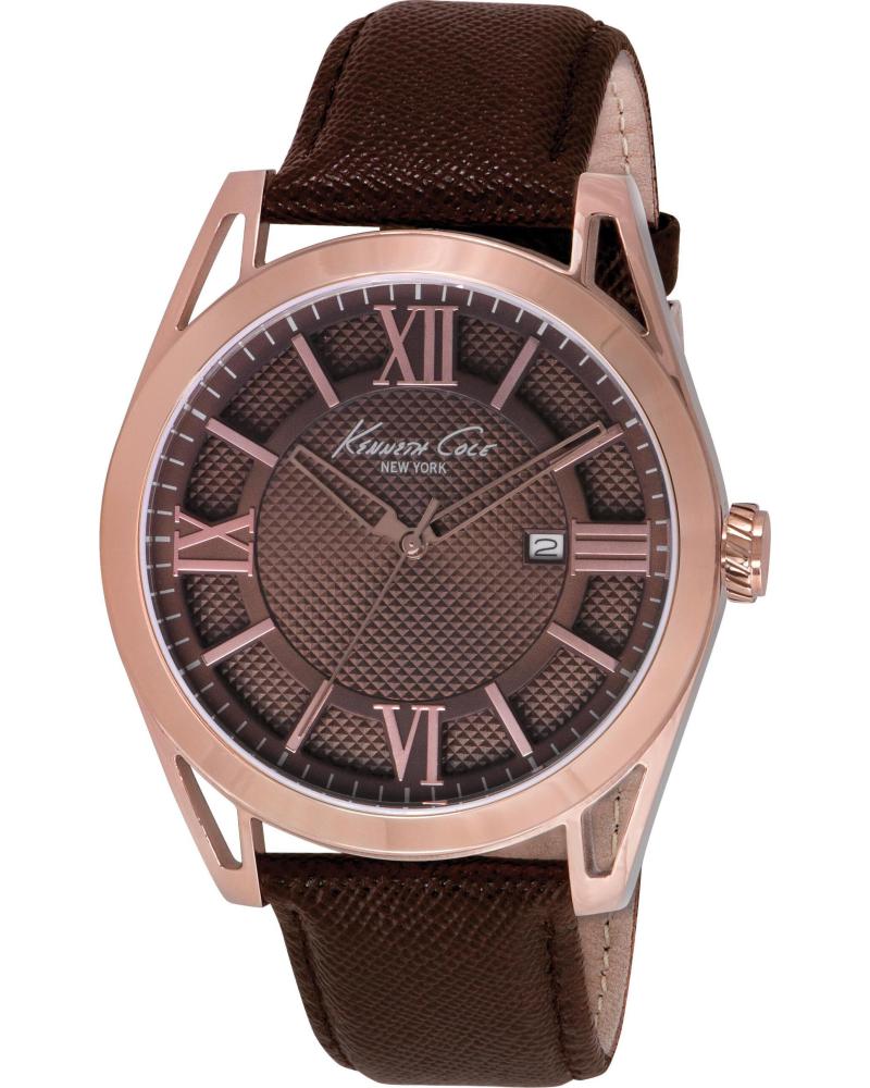 RELOJ KENNETH COLE IKC8073 HOMBRE CUERO MARRÓN MERRON