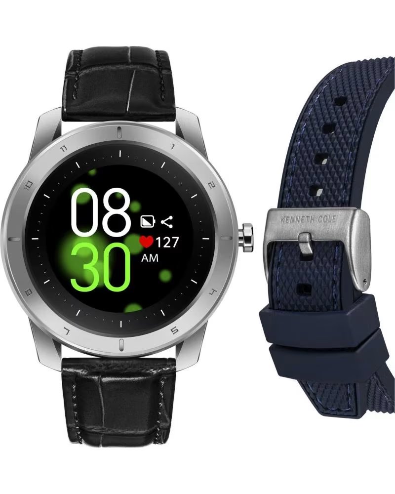 Smartwatch Kenneth Cole KCWGD2174061 Hombre Correa Intercambiable Azul Azul
