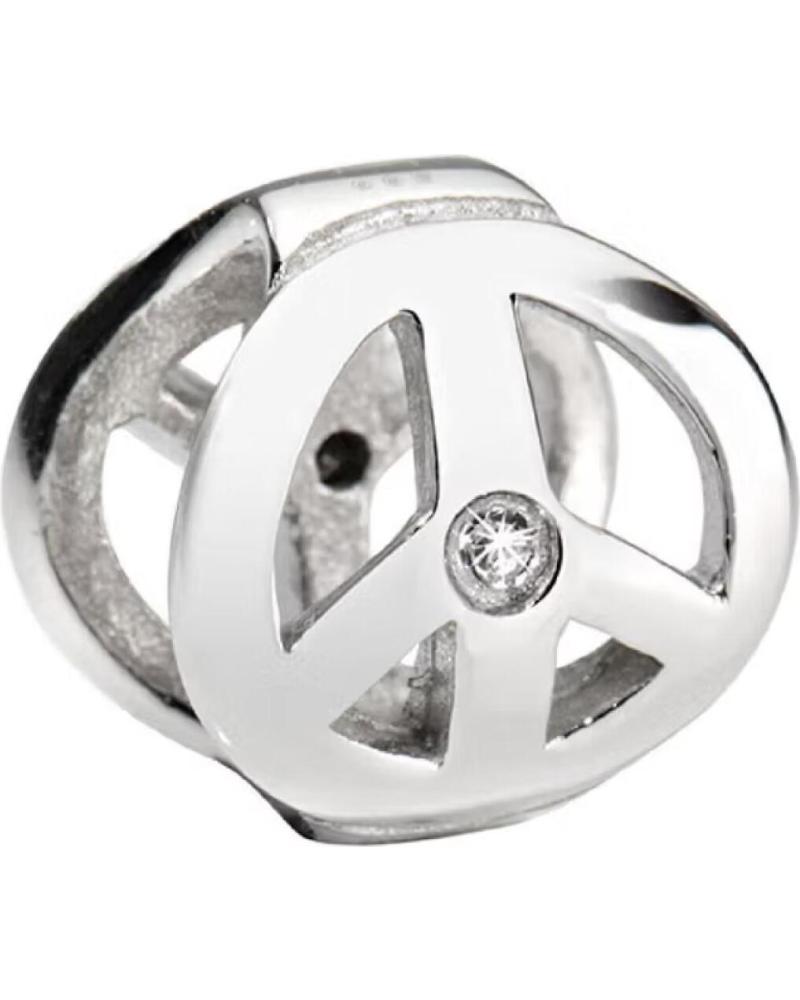 ABALORIO MORELLATO SCZ206 SÍMBOLO DE PAZ CON BRILLANTE