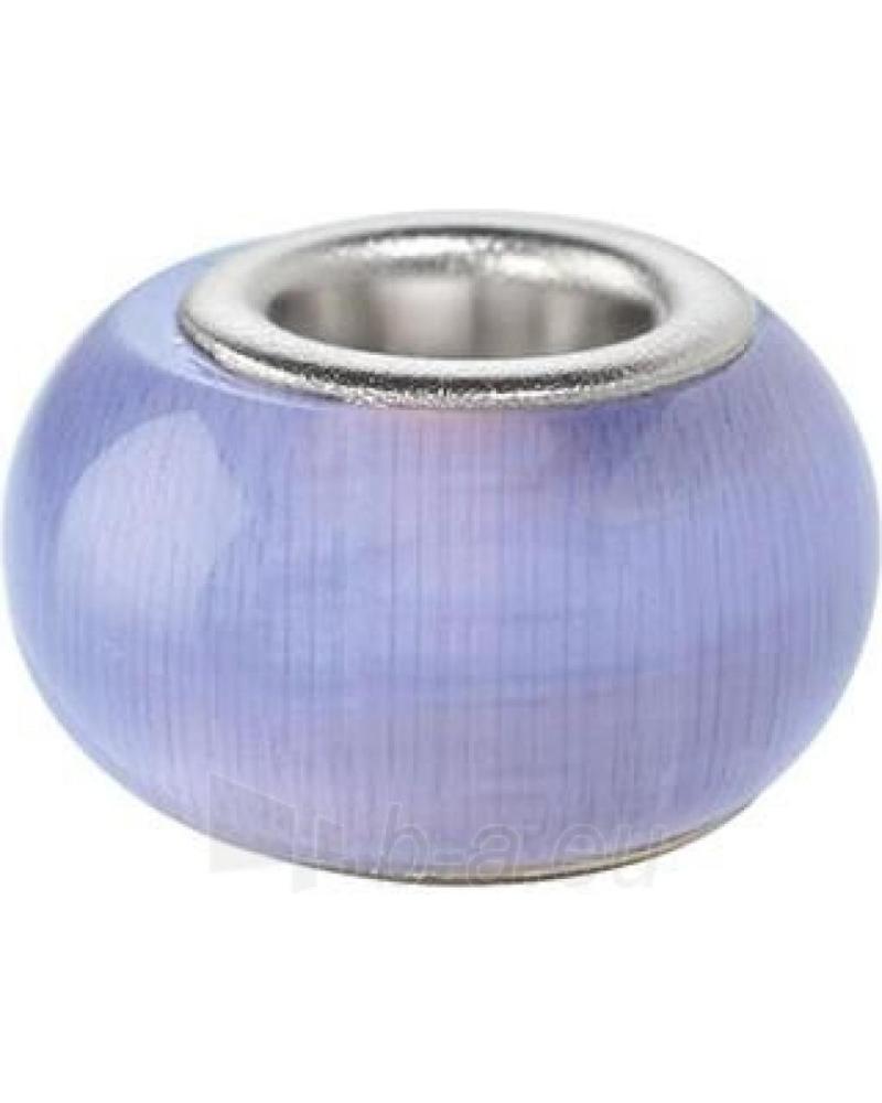 ABALORIO MORELLATO SCZ304 DE ACERO Y RESINA LILA