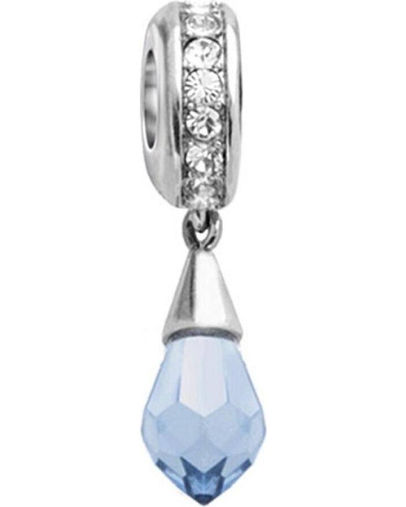 ABALORIO MORELLATO SCZ770 CON CRISTAL AZUL FACETADO