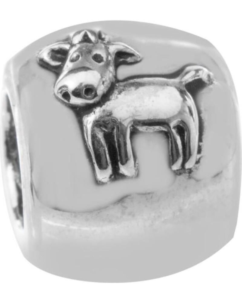 ABALORIO MORELLATO SCZT9 VACA DETALLE GRABADO