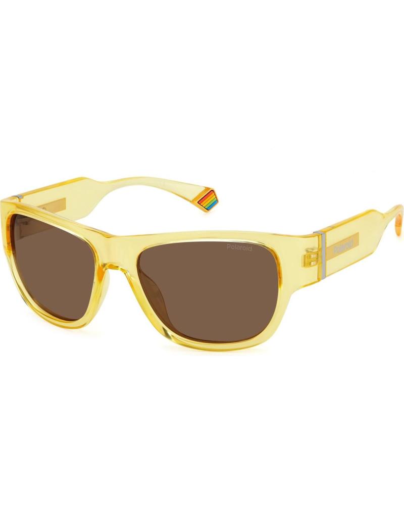 GAFAS DE SOL MUJER POLAROID PLD6197S40G TRANSPARENTE AMARILLO Ø 55 MM