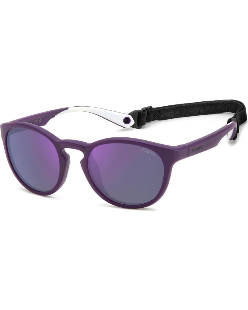 GAFAS DE SOL POLAROID HOMBRE PLD7050SB3V MORADAS CON CORREA Ø 52 MM