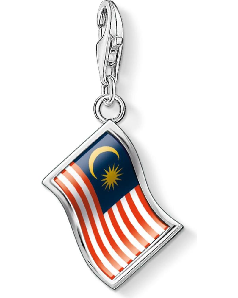 CHARM THOMAS SABO BANDERA MALASIA ONDULADA ESMALTADA 1186-603-7