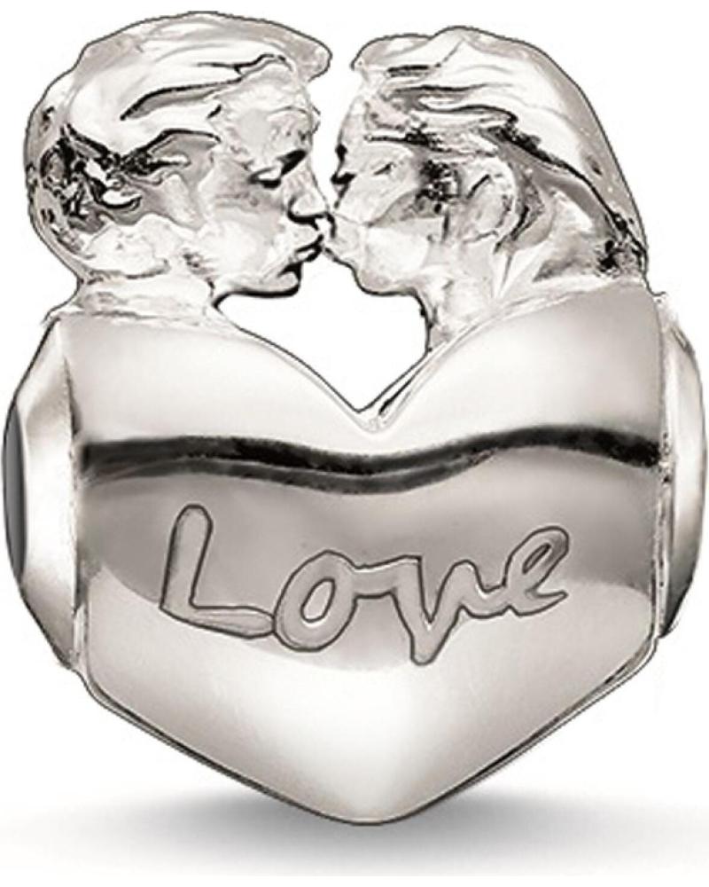 ABALORIO CORAZÓN THOMAS SABO 'LOVE' K0162-001-12 CON PAREJA BESÁNDOSE