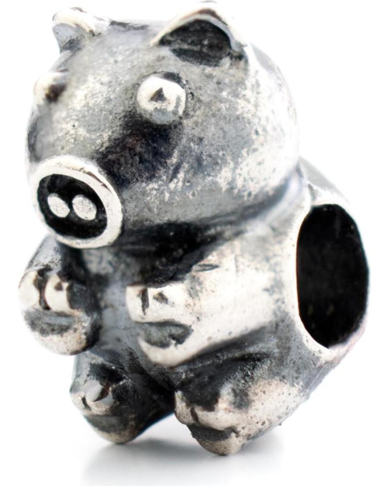 ABALORIO VICEROY VMG0012-00 DE PLATA CON DISEÑO DE CERDO