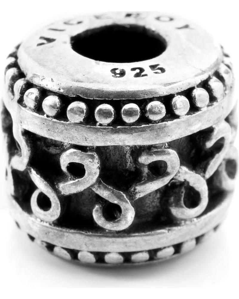 ABALORIO VICEROY VMG0039-00 DE PLATA CON DETALLES CALADOS