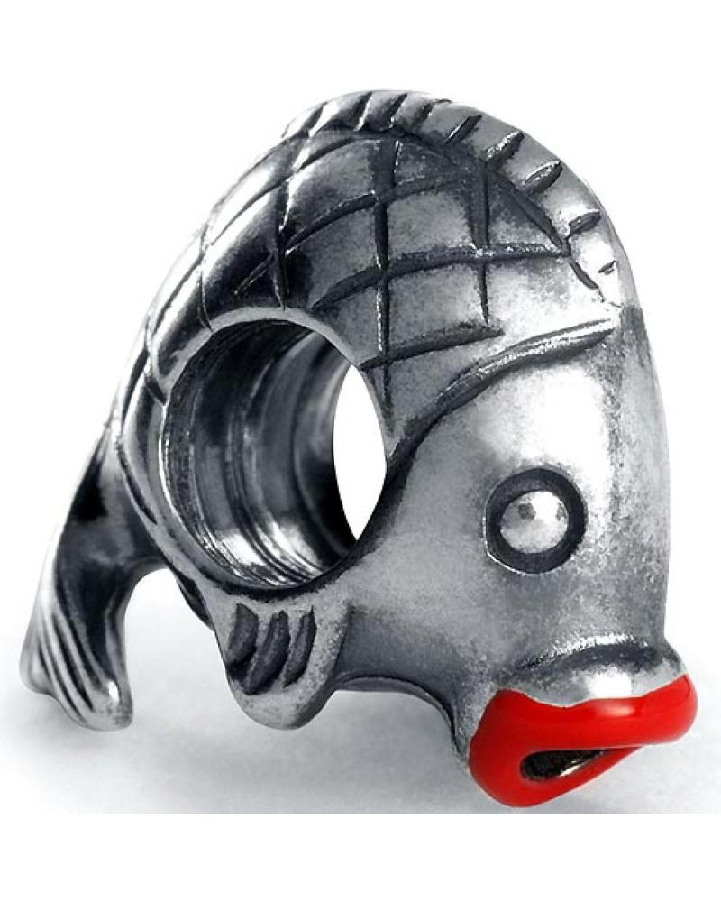 ABALORIO VICEROY VMM0100-07 DISEÑO PEZ CON LABIOS ROJOS