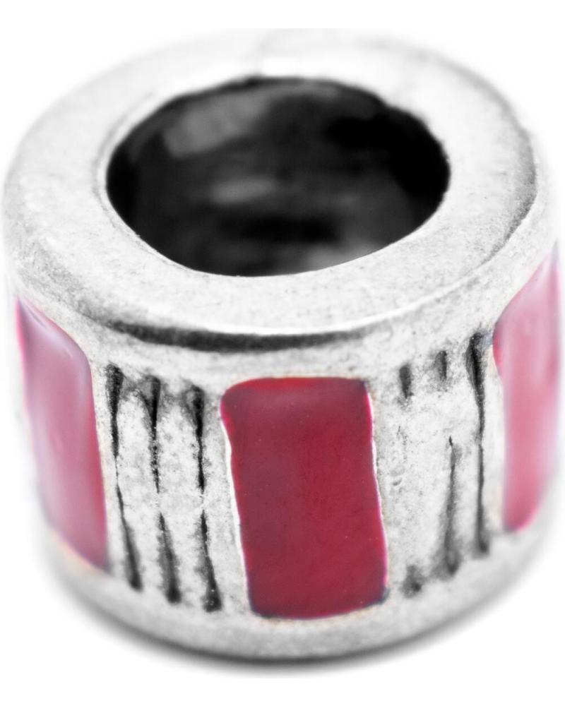 VICEROY ABALORIO VMM0149-17 PLATA DE LEY CON ESMALTE ROSA PLATA DE LEY