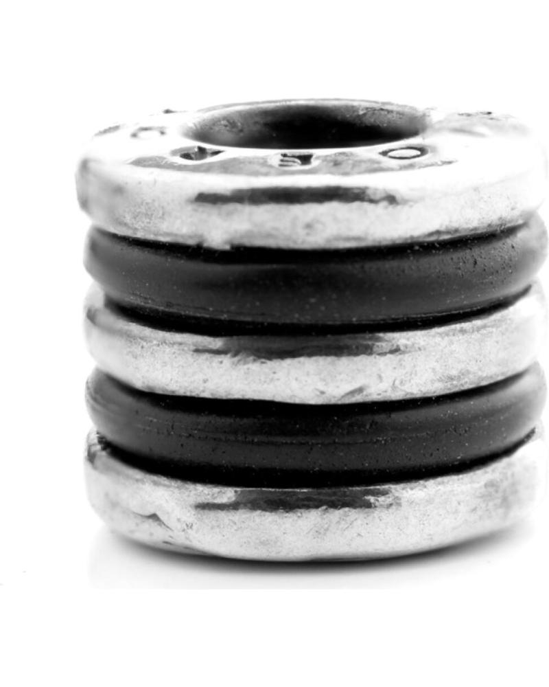 SET DE ABALORIOS VICEROY VMM0225-15 ANILLOS DE ACERO Y CAUCHO