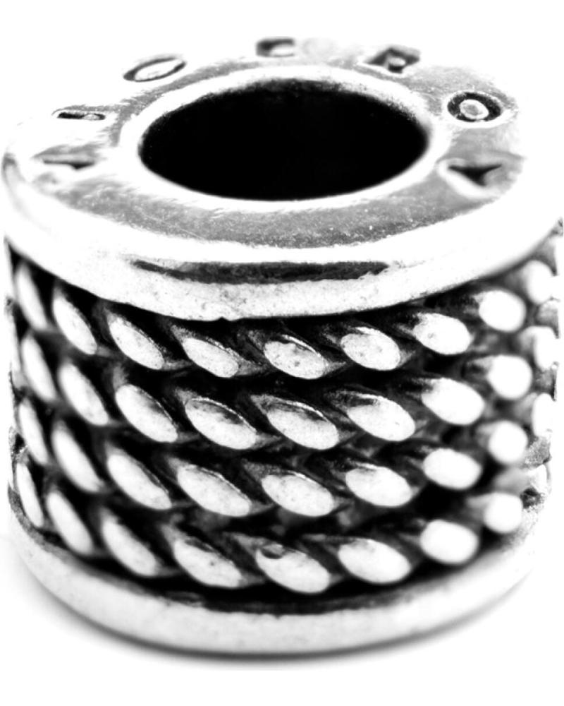 ABALORIO VICEROY VMM0226-00 DE PLATA CON DISEÑO TRENZADO