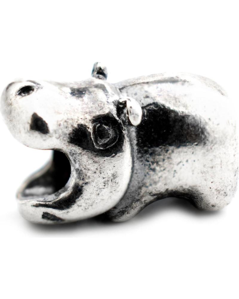 ABALORIO VICEROY VMM0250-00 CABEZA DE HIPOPÓTAMO DE PLATA