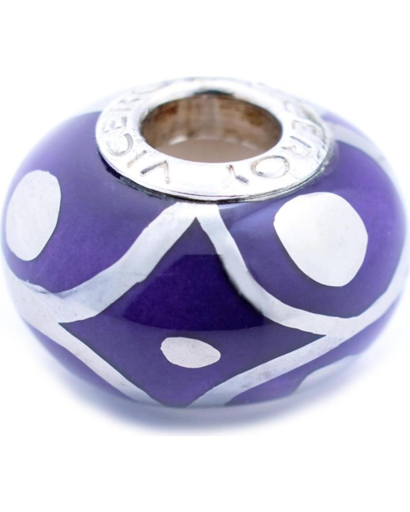 ABALORIO VICEROY VMM0280-17 ESMALTADO MORADO
