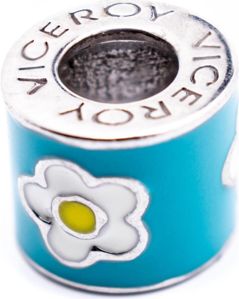 ABALORIO VICEROY VMM0296-14 FLOR TURQUESA