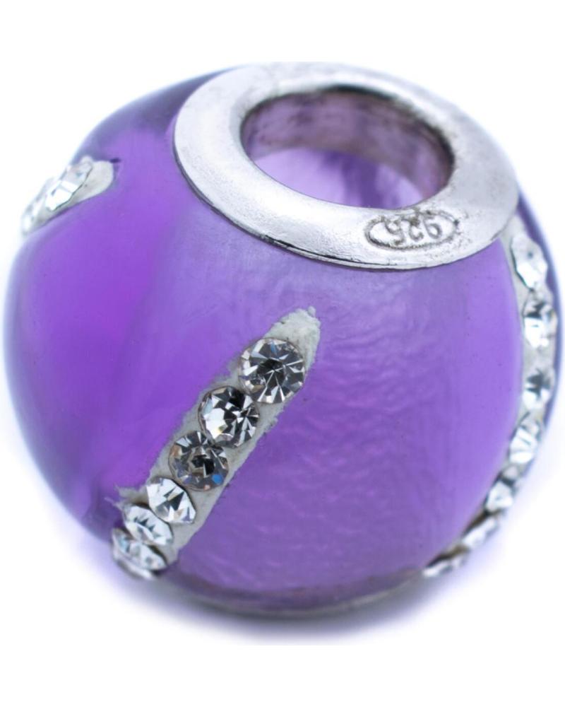 ABALORIO VICEROY VMM0311-27 MORADO CON BANDAS DE CIRCONITAS
