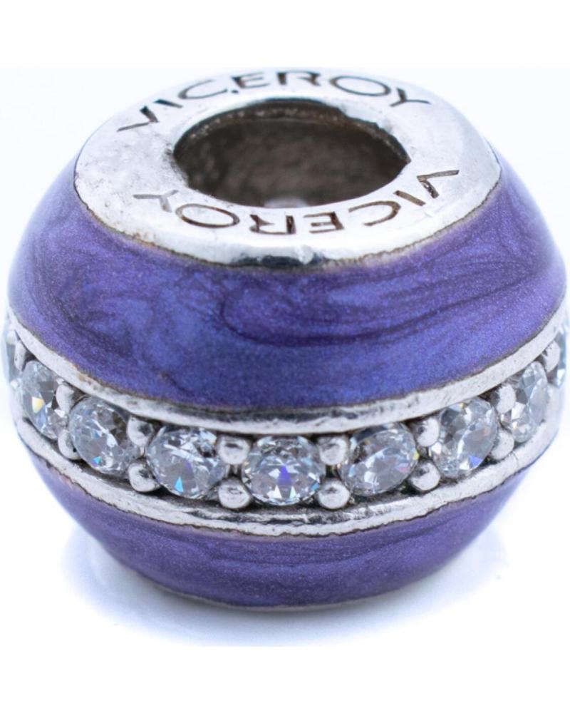 ABALORIO VICEROY VMM0317-27 PÚRPURA CON CRISTALES