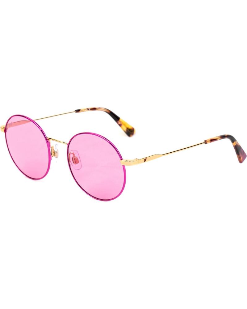 GAFAS DE SOL WEB EYEWEAR MUJER REDONDAS WE0254-32S MONTURA DORADA LENTES ROSA Ø 49 MM