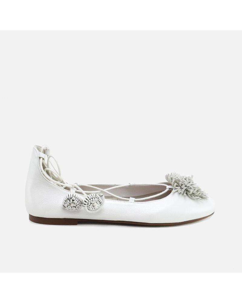 BAILARINA ELI CON POMPÓN 1957 BLANCO BLANCO