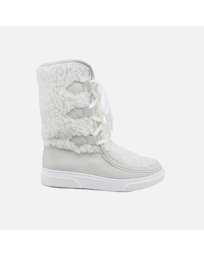 BOTAS COZY ELI SIBARITAS 1957 BLANCAS BLANCO