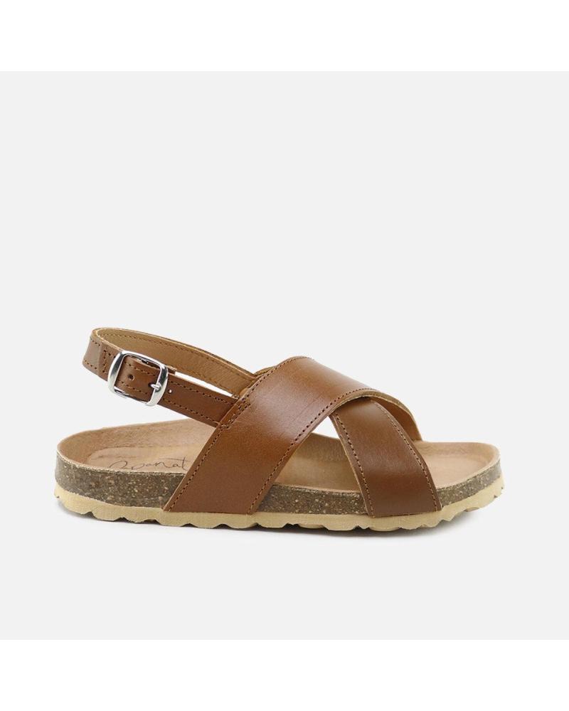 ELI SANDALIAS BIO CUERO BASIC 1957 MARRÓN MARRON