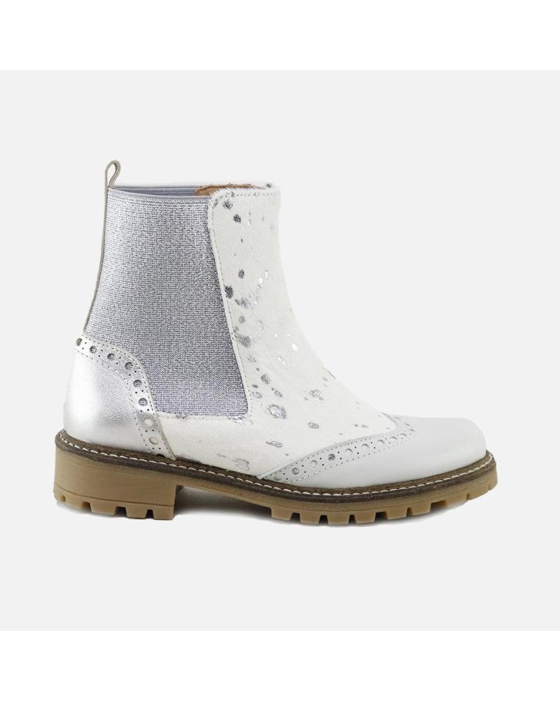 ELI BOTAS CHELSEA LAME ELÁSTICOS SIBARITAS 1957 BLANCAS BLANCO