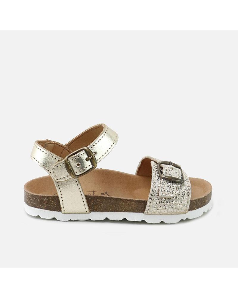 SANDALIAS BIO ELI CASIOPEA BASIC 1957 CON HEBILLAS DORADAS ORO