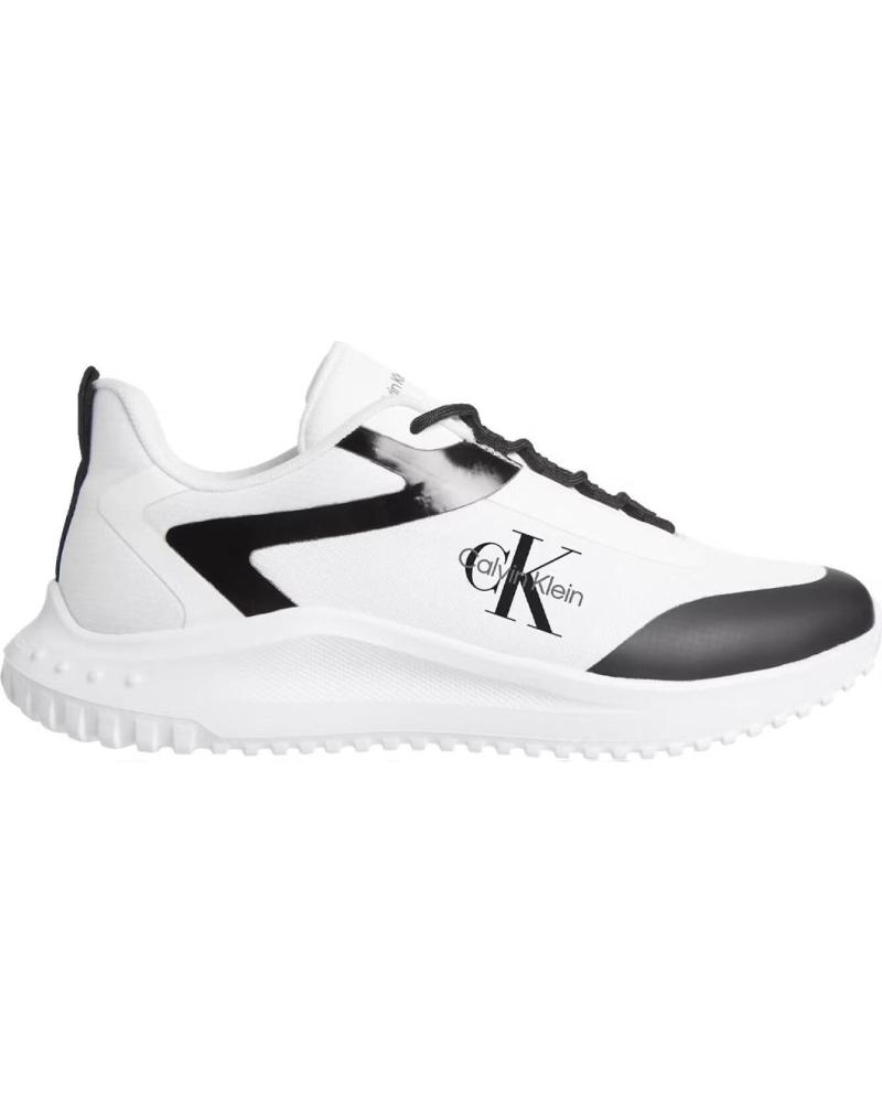 ZAPATILLAS CALVIN KLEIN EVA RUNNER LOW LACE ML BLANCAS PARA HOMBRE BLANCO