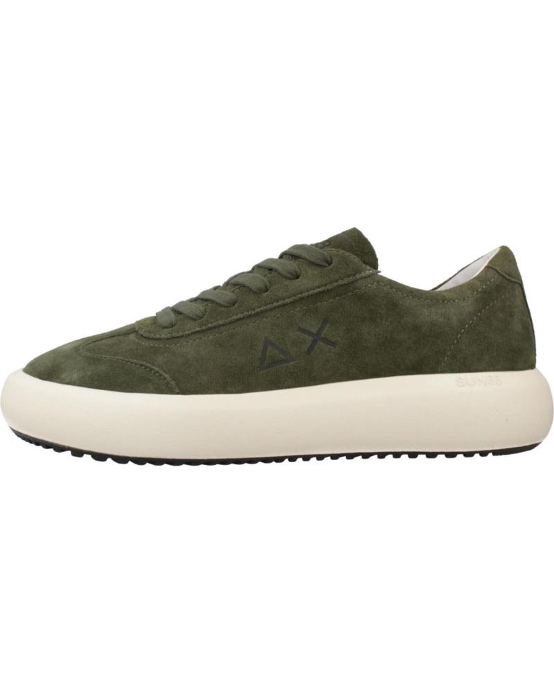 ZAPATILLAS SUN68 BIG BOY SUEDE PARA HOMBRE - VERDE MILITAR S74 S74 MILITA