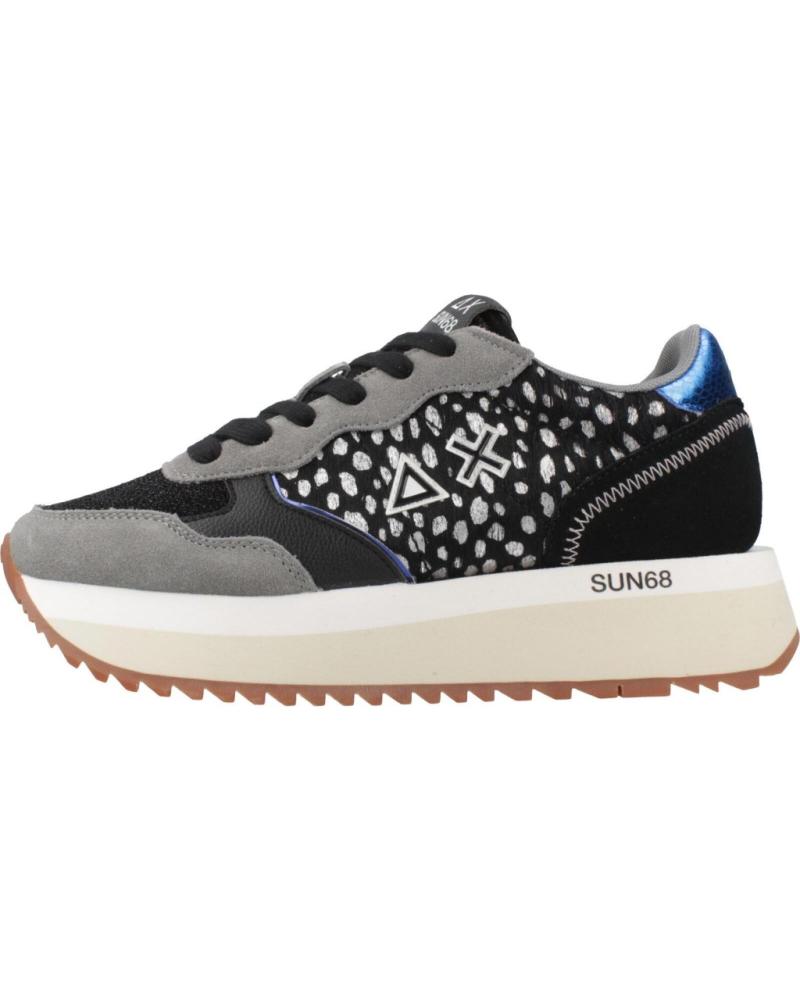 SUN68 ZAPATILLAS MUJER MODELO BIG ALLY ANIMALIER COLOR NEGRO S1134 S1134 BLKM