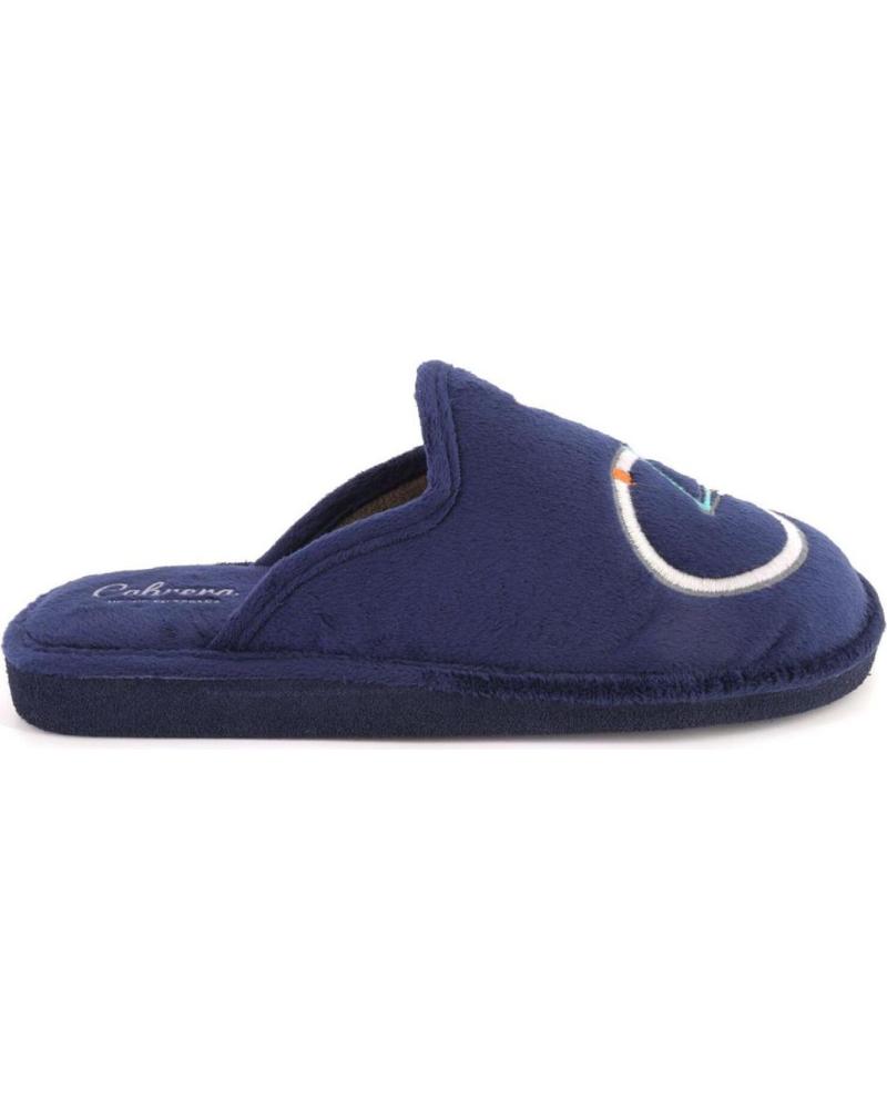 CABRERA 2936 ZAPATILLAS DE CASA HOMBRE CON DISEÑO BICICLETA AZUL MARINO AZUL MARINO