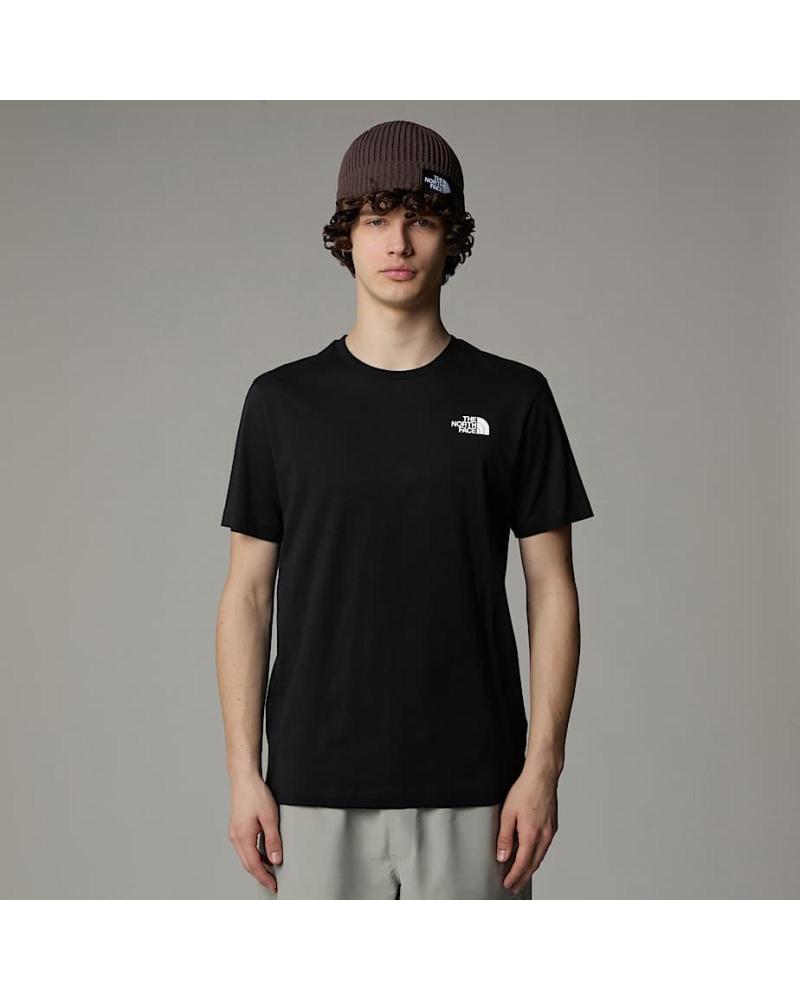 THE NORTH FACE CAMISETA BOX LOGO MANGA CORTA NEGRA NF0A87NVJK3 NEGRO