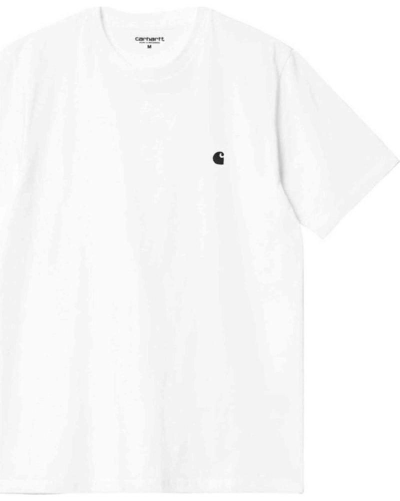 CAMISETA BÁSICA CARHARTT BLANCA PARA HOMBRE BLANCO