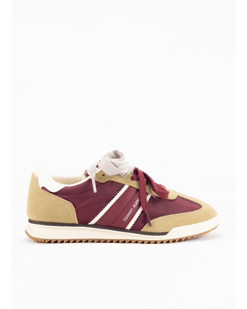 ZAPATILLAS CASUAL TOMMY HILFIGER TJW LOW PROFILE RUNNER BURDEOS BURDEOS