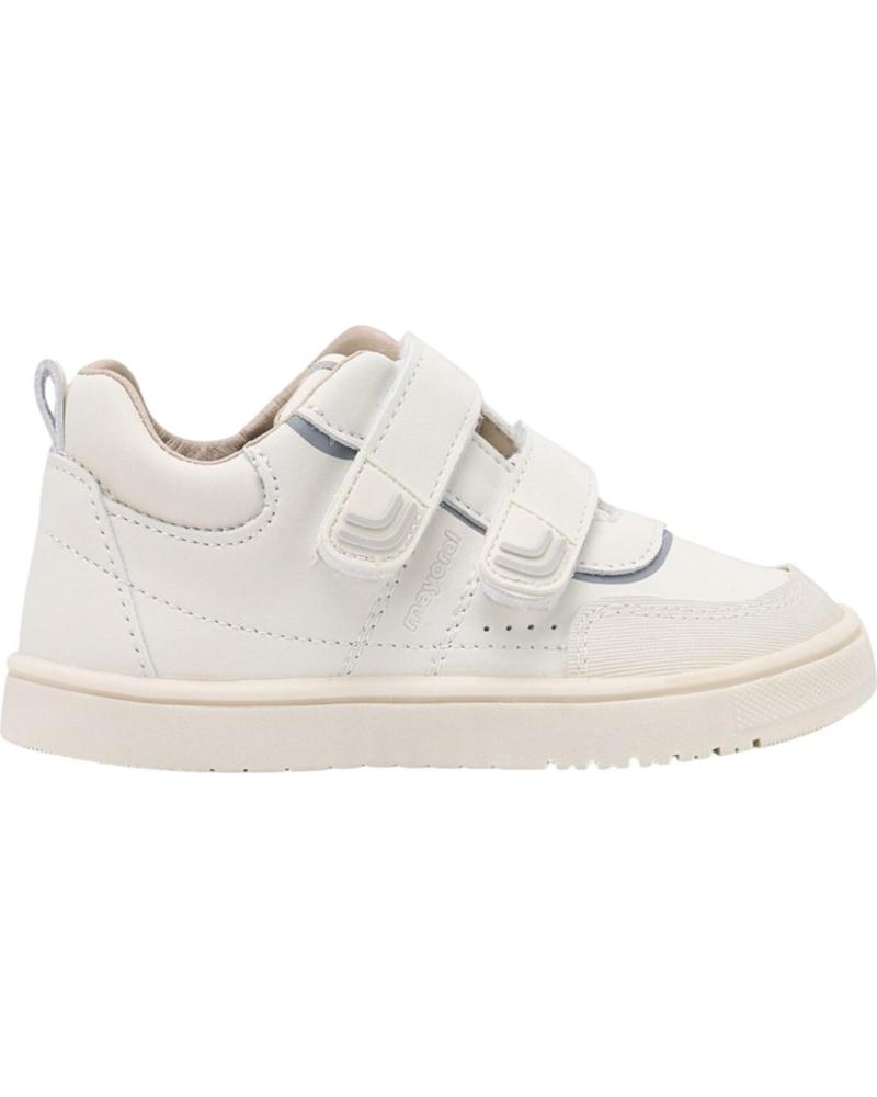 ZAPATILLAS MAYORAL 46590 BLANCAS CON CIERRE ADHERENTE BLANCO