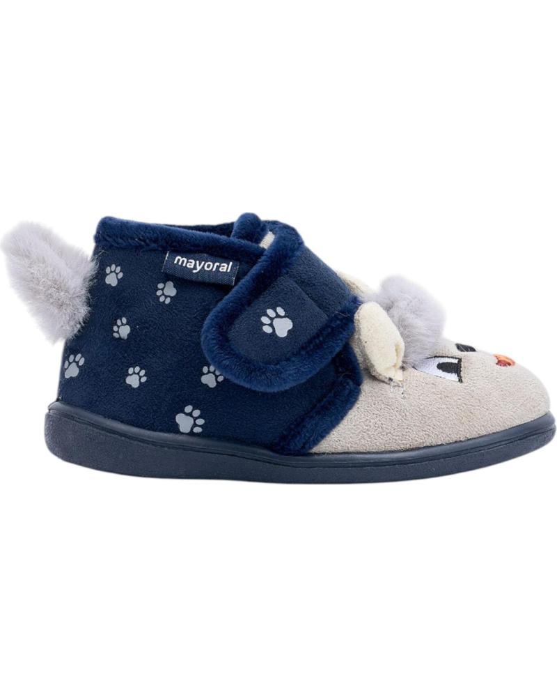 ZAPATILLAS DE CASA MAYORAL 44619 AZULES DISEÑO CORDERO AZUL
